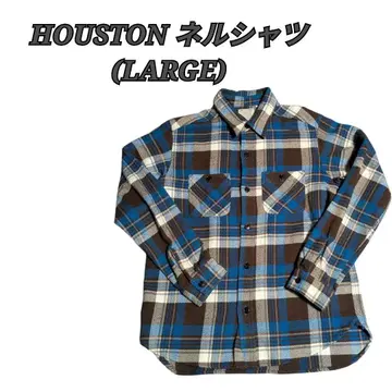 HOUSTON 플란넬 셔츠 (LARGE)