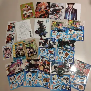 청의 엑소시스트 엽서 스티커 외 굿즈 묶음 판매