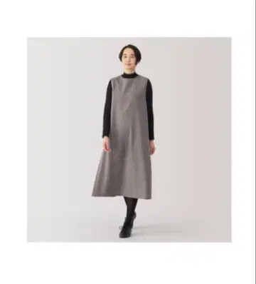 무인양품 기모 오버롤 스커트 XL 브라운