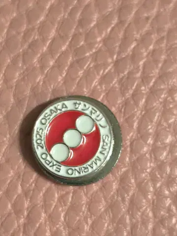 2025 오사카 엑스포 산마리노 핀 배지