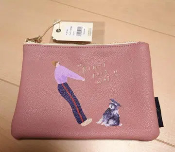 새상품 강아지 패턴 파우치