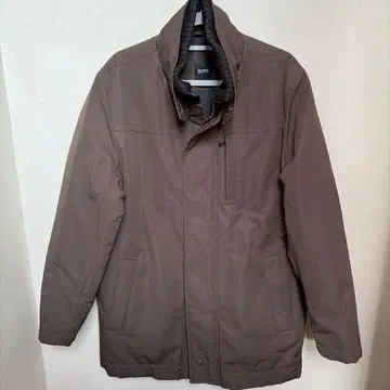 BOSS 브라운 충전솜 코트, 자켓