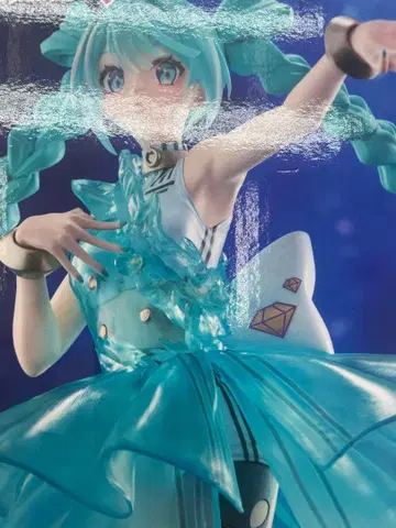 하츠네 미쿠 BPEV ClearLuxe EmeraldGem 피규어