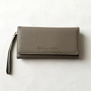 새상품급 타카시마야 싱가포르 지갑 파우치 다기능 파우치 그레이지