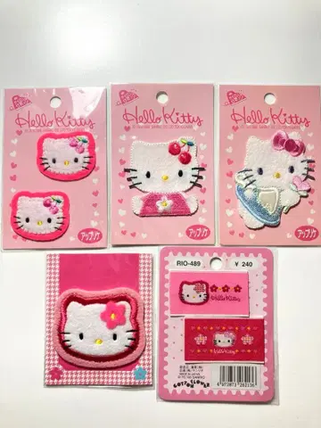 산리오 키티 와펜 아플리케 헤이세이 레트로