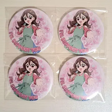 큐어 아이돌 사쿠라 우타 트윙클 캔뱃지 트위캔 프리큐어