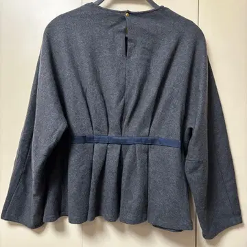 Drawer 울 개더 블라우스