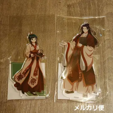 약사의 혼잣말 아크릴 스탠드 임시 고양이 마오마오 조제차방