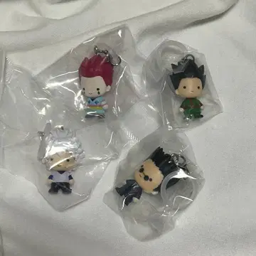 [ 4개 세트 ] HUNTER x HUNTER 메지루시 액세서리