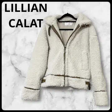 [ LILLIAN CALAT ] 오버 사이즈 무스탕 보아 자켓