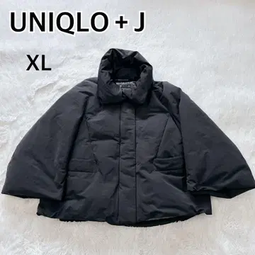 UNIQLO +J 하이브리드 다운 자켓 블랙 질 샌더 블랙