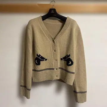 [ 새상품급 ] 마이 어패럴 베이지 가디건