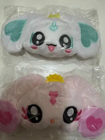 프리큐어 봉제 인형 클립 포룬 루룬 세트