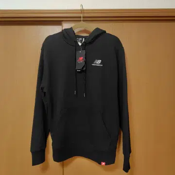 [new balance] 뉴발란스 후드티 블랙 컬러 M 사이즈