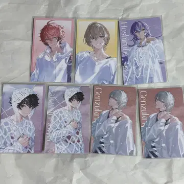 니지산지 SUISAI RAIN 비주얼 카드 세트