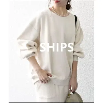 쉽스 사카리바 볼륨 슬리브 빅 풀오버 맨투맨