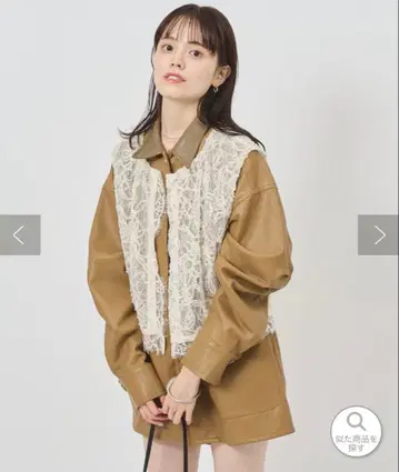 [ @lily.s_y 기획 ] 멀티웨이 레이스 레이어드 자켓