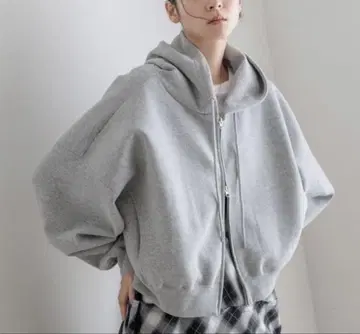 ZIP 숏 후디 로리즈팜 미사용 새상품 이번 시즌 신상