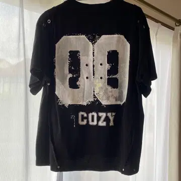 COZY 00 블랙 T셔츠 M