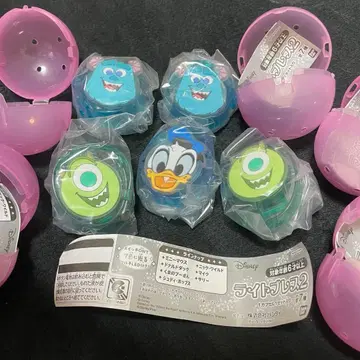 캡슐 완구 디즈니 5개 세트