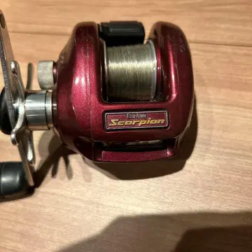 SHIMANO 시마노 92 스콜피온 XT 빨간색 메타