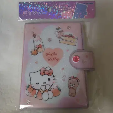 헬로키티 Hello Kitty 씰 바인더 미개봉 새상품