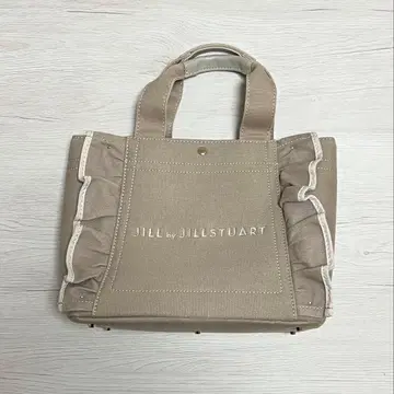 질 바이 질 스튜어트 모카 프릴 토트 JILL