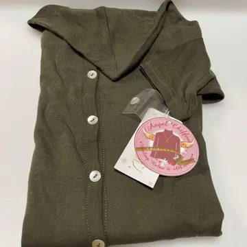 [ 천사의 면 쉬폰 ] 2way 가디건 L 서머 카키