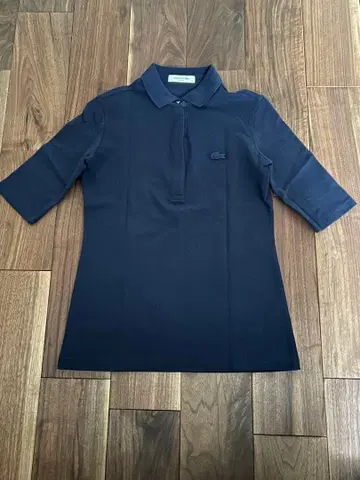 라코스테 슬림핏 오부 소매 피케 셔츠