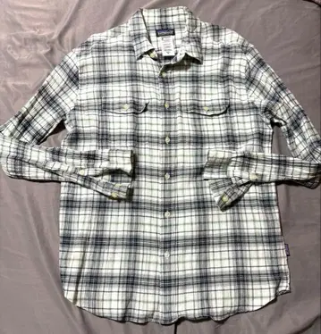 patagonia 체크 무늬 플란넬 셔츠 M