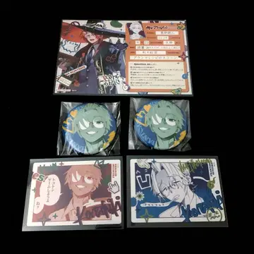 팬텀 버스터즈 제안 유인 POPUP 캔뱃지 트레이딩 카드 혜택 엽서