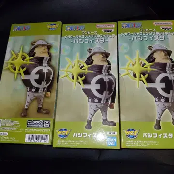 원피스 메가월드 컬렉터블 피규어 파시피스타 3개 세트