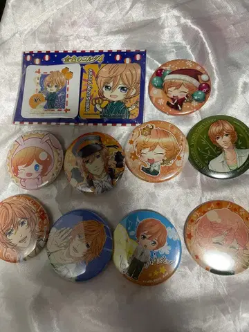 금색의 코르다 3 미즈시마 신 캔뱃지 세트