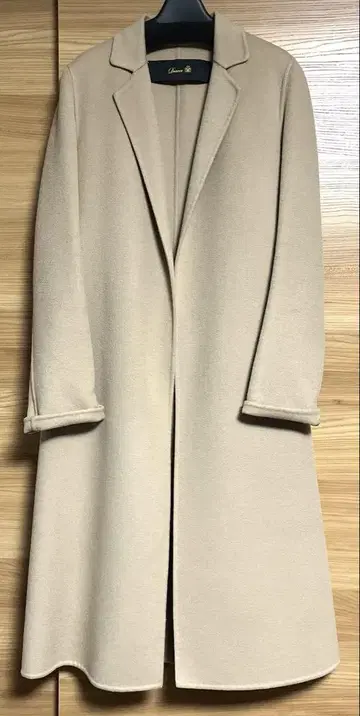 새상품급 드로어 울 캐시미어 코트