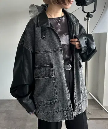 모듬 포켓 블루종 [ ZOZOTOWN 한정판 아이템 ]