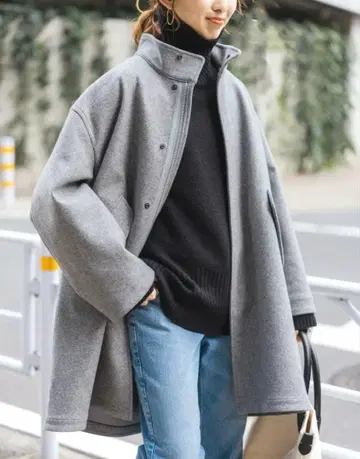 Spick and Span 멜톤 M-65 필드 코트