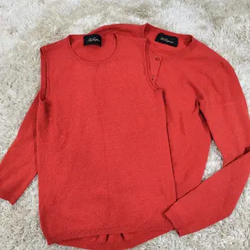 Les Copains 니트 앙상블 울 캐시미어 이탈리아제