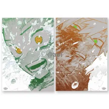 나의 히어로 아카데미아 원화전 A2 아트 포스터 The Beginning