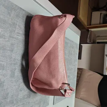 NUOVEDIVE 핑크 드로우 스트링 핸드백