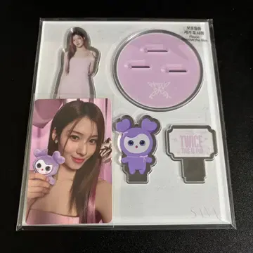 TWICE 사나 THIS IS FOR 아크릴 스탠드 트레이딩 카드