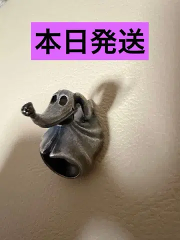 제로 메탈 링 (앤티크 실버) [나이트메어 비포 크리스마스]