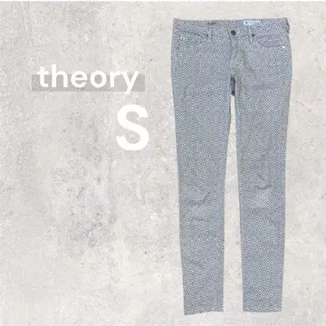 새상품급 띠어리 슈퍼 스키니 올 패턴 스트레치 면 레깅스