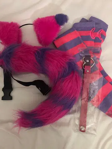 체셔 고양이 코스튬 세트