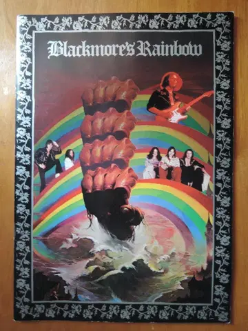 블랙모어스 레인보우 1976년 일본 공연 팜플렛