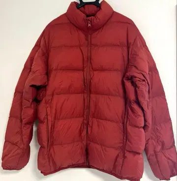 UNIQLO 유니클로 울트라 라이트 다운 자켓 XL 빨간색 레드