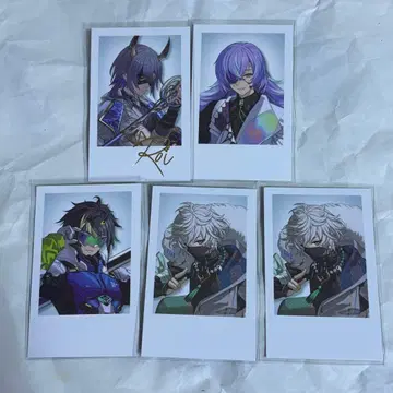 니지산지 welcome 폴라로이드 Dytica 묶음 판매