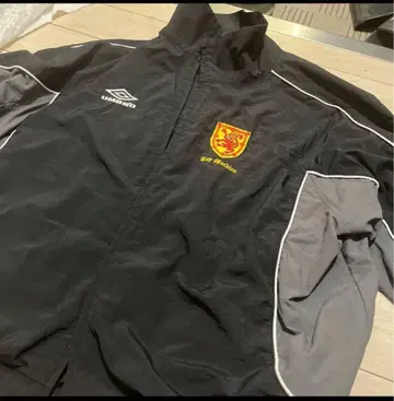 Umbro 나일론 자켓 블랙 그레이