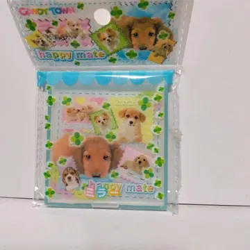 헤이세이 레트로 CANDY TOWN happy mate 스카이블루 거울