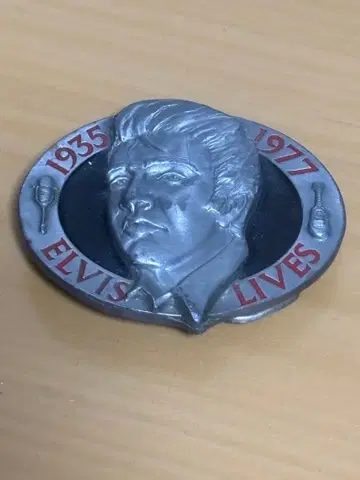 엘비스 프레슬리 버클 1981년제