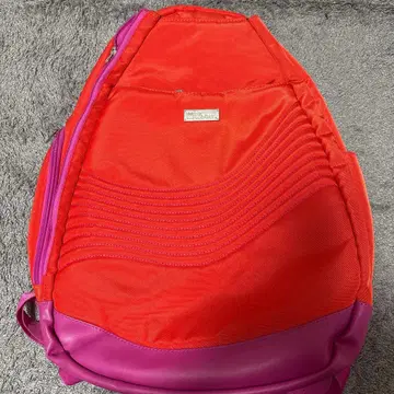 Wilson 테니스 라켓 백 오렌지 핑크